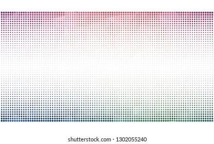 Light Green, Red vector  layout with circle shapes. Beautiful colored illustration with blurred circles in nature style. Pattern for beautiful websites.