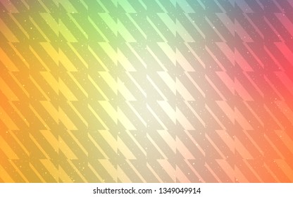 Light Green, Red vector layout with flat lines. Modern geometrical abstract illustration with Lines. Pattern for your busines websites.