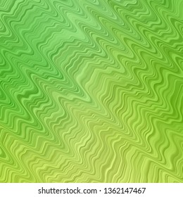 Light Green, Red vector layout with curves. Bright illustration with gradient circular arcs. Pattern for booklets, leaflets.