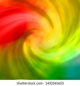 Light Green, Red vector layout with cloudscape. Gradient illustration with colorful sky, clouds. Pattern for your commercials.
