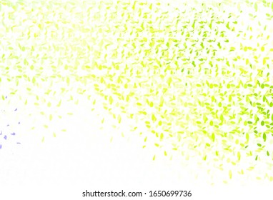 Light Green, Red vector layout with circle shapes. Blurred decorative design in abstract style with bubbles. Pattern for futuristic ad, booklets.