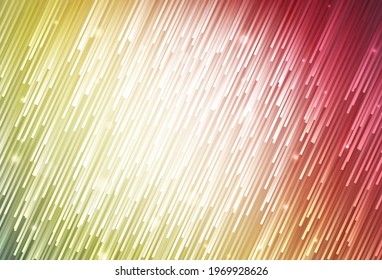 Light Green, Red vector layout with flat lines. Blurred decorative design in simple style with lines. Template for your beautiful backgrounds.