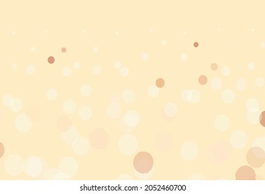 Diseño vectorial rojo, verde claro con formas redondeadas. Ilustración abstracta brillante con gotas borrosas de lluvia. Diseño para su anuncio comercial.