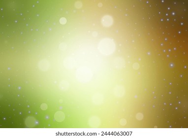 Light Green, Red vector layout in New Year style. Abstract gradient illustration with colorful Christmas things. Pattern for school, grammar websites.