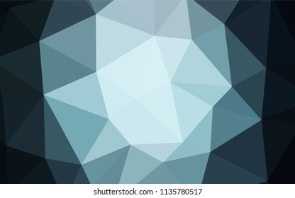 Light Green, Red vector low poly texture. Geometric illustration in Origami style with gradient.  Polygonal design for your web site.