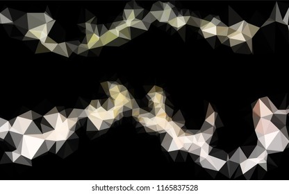 Light Green, Red vector low poly texture. Shining colored illustration in a Brand new style. Triangular pattern for your business design.