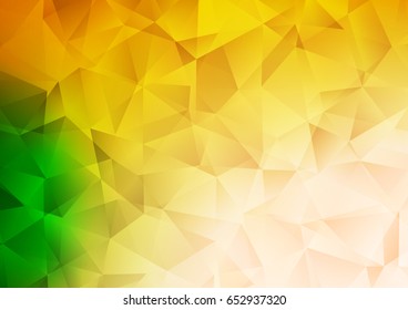 Light Green, Red vector low poly template. A completely new color illustration in a vague style. The best triangular design for your business. Light Green, Red vector low poly template. A completely new color illustration in a vague style. The best triangular design for your business.