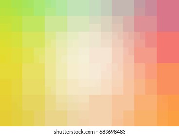Light Green, Red vector Low poly crystal background. Polygon design pattern. Low poly illustration, low polygon background.