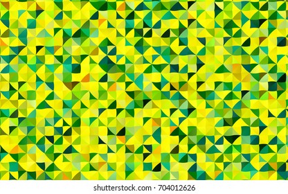 Light Green, Red vector low poly pattern. A sample with polygonal shapes. A new texture for your design.