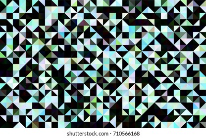 Light Green, Red vector low poly background. Creative illustration in halftone style with gradient. The polygonal design can be used for your web site.