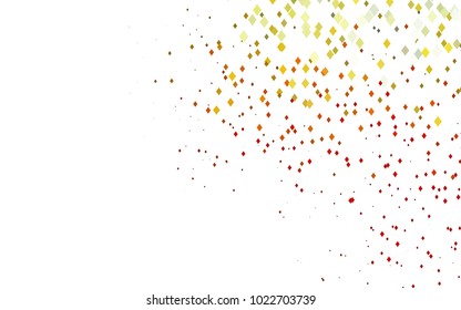 Light Green, Red vector modern geometrical background. Abstract template. Geometric pattern in square style with gradient.