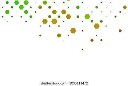 Light Green, Red vector modern geometrical abstract background. Texture, brand-new background. Geometric background in Origami style with gradient. 