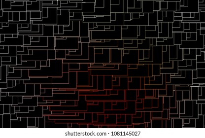 Light Green, Red vector modern geometrical background. Abstract template. Geometric pattern in square style with gradient.