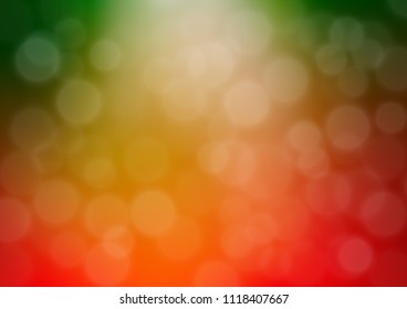 Light Green, Red vector modern elegant background. abstract illustration with gradient. The best blurred design for your business.