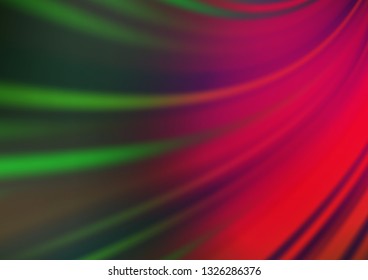 Light Green, Red vector modern elegant template. Colorful illustration in blurry style with gradient. The best blurred design for your business.