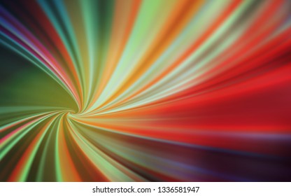 Light Green, Red vector modern elegant layout. Creative illustration in halftone style with gradient. Background for a cell phone.