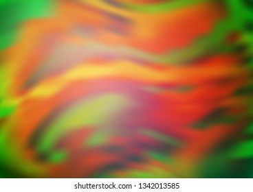 Light Green, Red vector modern elegant template. A completely new color illustration in a bokeh style. A completely new template for your design.