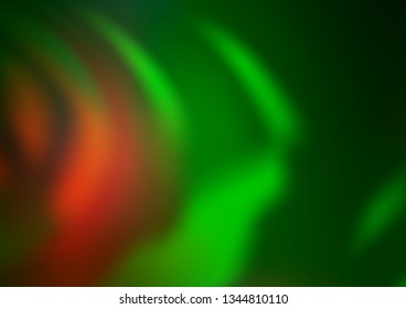 Light Green, Red vector modern elegant background. Modern geometrical abstract illustration with gradient. The template for backgrounds of cell phones.