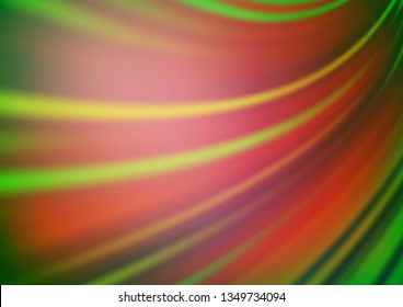 Light Green, Red vector modern elegant template. Modern geometrical abstract illustration with gradient. The background for your creative designs.