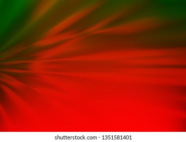 Light Green, Red vector modern elegant template. An elegant bright illustration with gradient. The template can be used for your brand book.