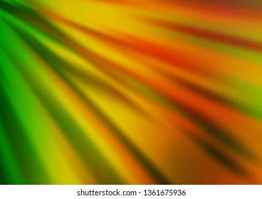 Light Green, Red vector modern elegant template. A vague abstract illustration with gradient. The blurred design can be used for your web site.