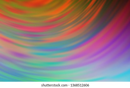 Light Green, Red vector modern elegant layout. A completely new colored illustration in blur style. Background for a cell phone.