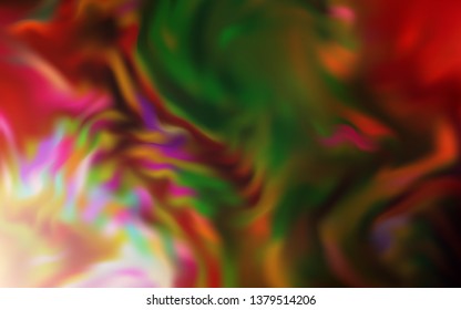 Light Green, Red vector modern elegant background. Colorful abstract illustration with gradient. New style design for your brand book.