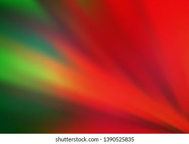 Light Green, Red vector modern elegant template. An elegant bright illustration with gradient. A completely new design for your business.