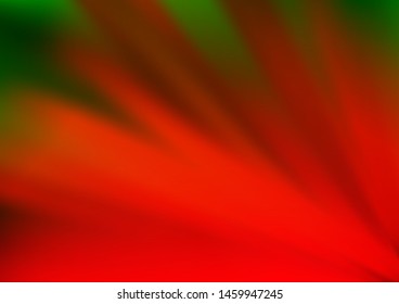 Light Green, Red vector modern elegant template. A completely new color illustration in a bokeh style. The template for backgrounds of cell phones.
