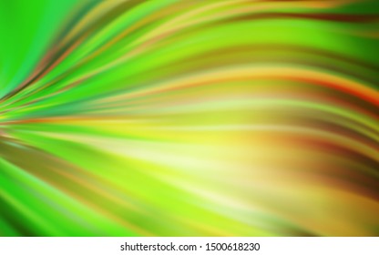 Light Green, Red vector modern elegant backdrop. Abstract colorful illustration with gradient. The best blurred design for your business.