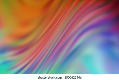 Light Green, Red vector modern elegant background. Shining colored illustration in smart style. Blurred design for your web site.