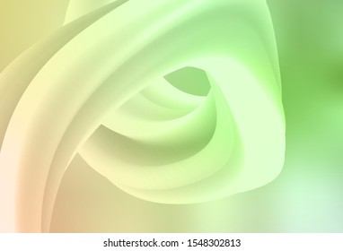 Light Green, Red vector modern elegant layout. Creative illustration in halftone style with gradient. New design for your business.