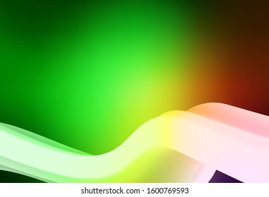 Light Green, Red vector modern elegant layout. Abstract colorful illustration with gradient. New style design for your brand book.