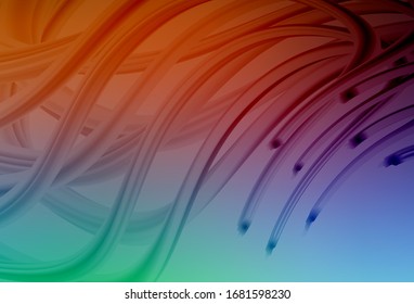 Diseño elegante y moderno, de color verde claro, vector rojo. Ilustración creativa en estilo de medio tono con degradado. Diseño inteligente para su trabajo.