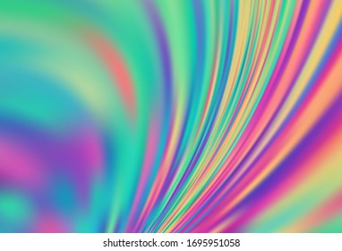 Light Green, Red vector modern elegant backdrop. Colorful illustration in abstract style with gradient. Background for a cell phone.