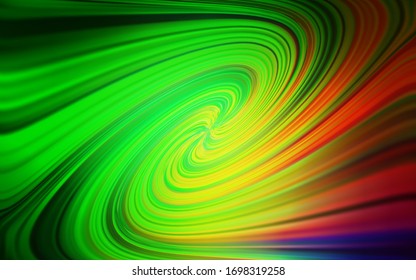 Light Green, Red vector modern elegant background. Colorful illustration in abstract style with gradient. Blurred design for your web site.