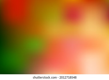Light Green, Red vector modern elegant template. A vague abstract illustration with gradient. Elegant cover for a brand book.