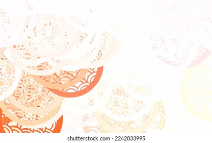 Light Green, Red vector Modern abstract illustration with colorful water drops. Glitter abstract illustration with blurred drops of rain. Simple design for your web site.