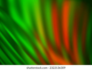 Light Green, Red vector modern elegant background. A vague abstract illustration with gradient. A new texture for your design.