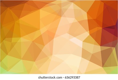 Light Green, Red vector modern geometrical abstract background. Texture, new background. Geometric background in Origami style with gradient. 