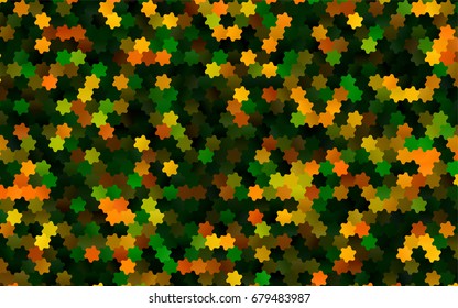 Light Green, Red vector modern geometrical abstract background. Texture, brand-new background. Geometric background in Origami style with gradient. 