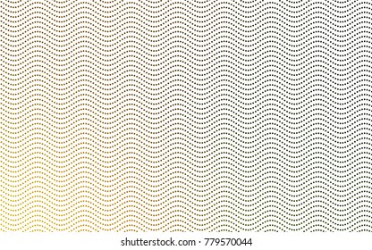 Light Green, Red vector modern geometrical circle abstract background. Dotted texture template. Geometric pattern in halftone style with gradient. 