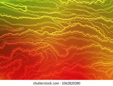 Light Green, Red vector natural abstract texture. Brand-new colored illustration in blurry style with doodles. The completely new template can be used for your brand book.