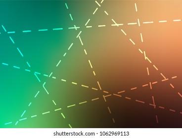 Light Green, Red vector natural elegant texture. Glitter abstract illustration with doodles and Zen tangles. Hand painted design for web, wrapping, wallpaper.