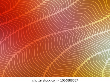 Light Green, Red vector natural abstract template. Colorful illustration in abstract style with doodles. The textured pattern can be used for website.