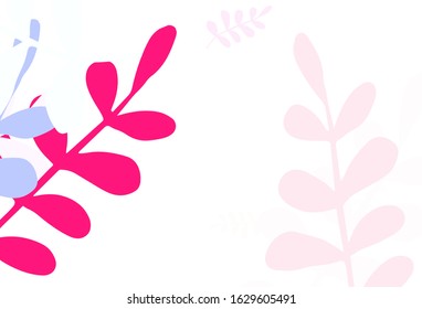 Light Green, Red vector natural artwork with leaves. Doodle illustration of leaves in Origami style with gradient. Hand painted design for web, leaflets.