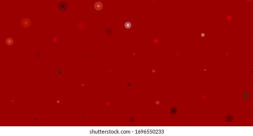 Verde claro, rojo vectorial fondo natural con flores. Diseño moderno con flores degradadas sobre fondo abstracto. Patrón para diseños de sitios web.
