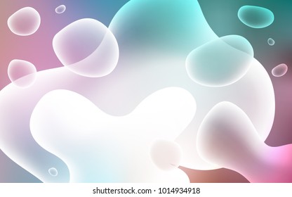 Light Green, Red vector pattern with bent lines. Modern gradient abstract illustration with bandy lines. A new texture for your  ad, booklets, leaflets.