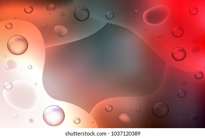 Light Green, Red vector pattern with bent lines. An elegant bright illustration with gradient. New composition for your brand book.