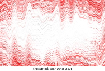 Light Green, Red vector pattern with lava shapes. Creative geometric illustration in marble style with gradient. A new texture for your  ad, booklets, leaflets.